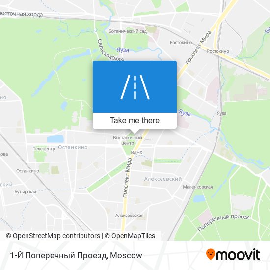 1-Й Поперечный Проезд map