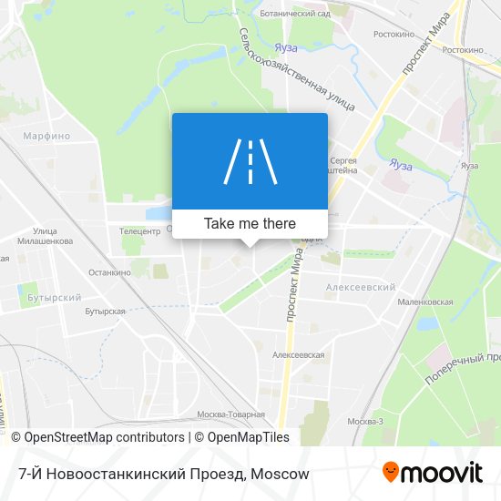 7-Й Новоостанкинский Проезд map