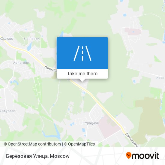 Берёзовая Улица map