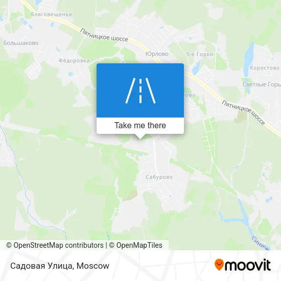 Садовая Улица map