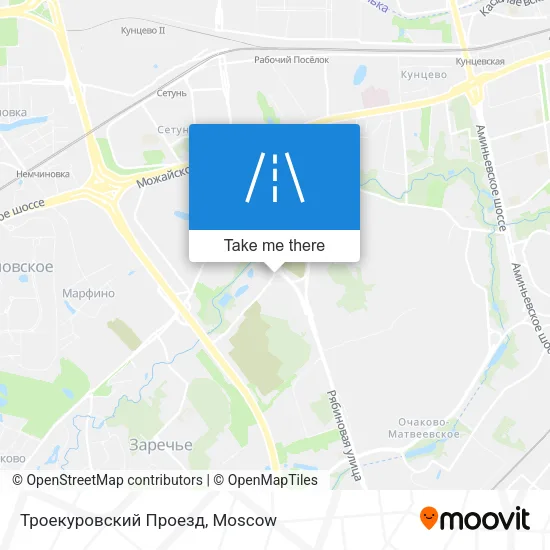 Троекуровский Проезд map