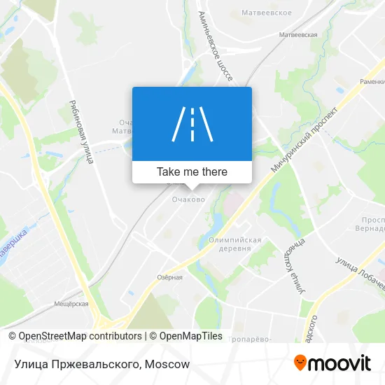 Улица Пржевальского map