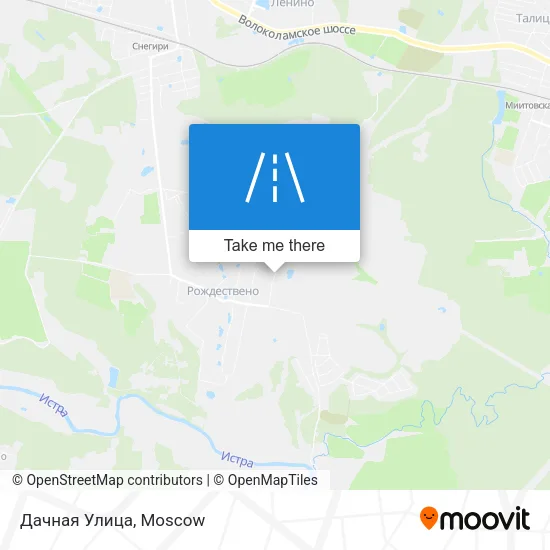Дачная Улица map