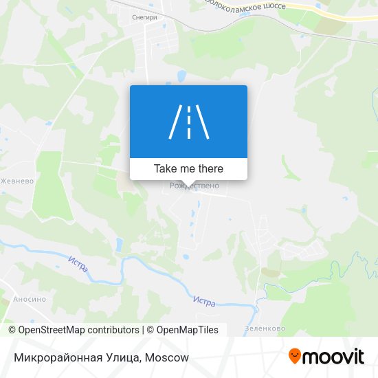 Микрорайонная Улица map