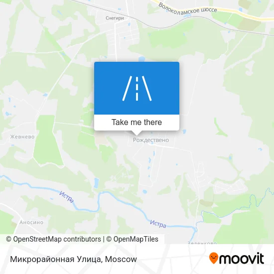 Микрорайонная Улица map