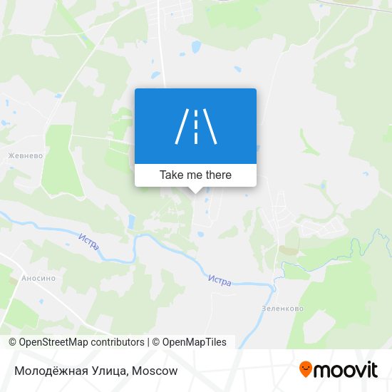 Молодёжная Улица map