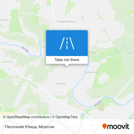 Песочная Улица map