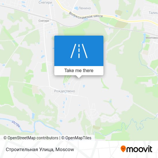 Строительная Улица map