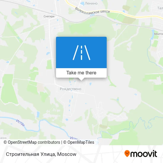 Строительная Улица map
