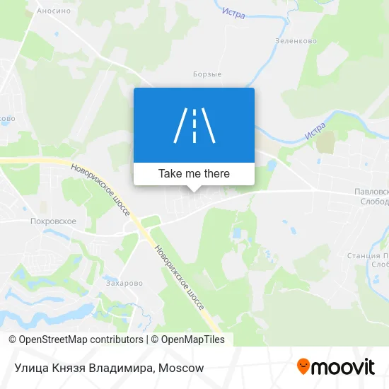 Улица Князя Владимира map