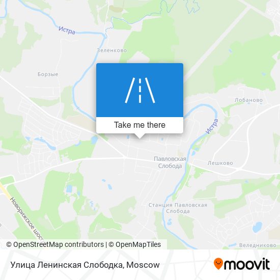 Улица Ленинская Слободка map