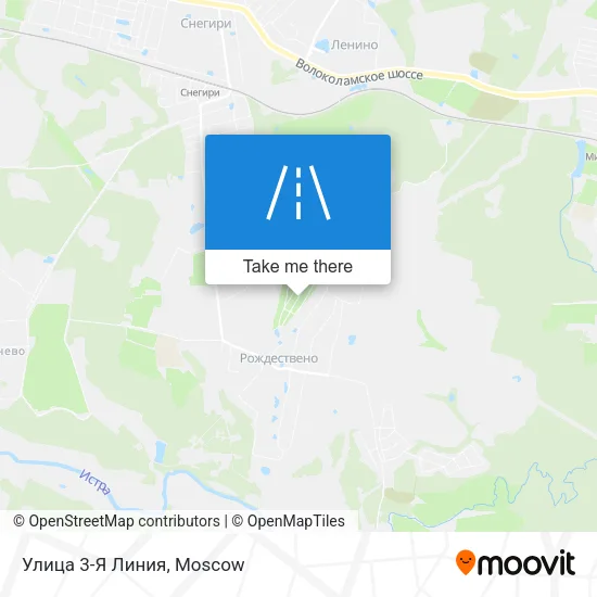 Улица 3-Я Линия map