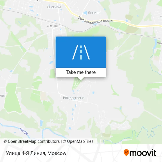 Улица 4-Я Линия map