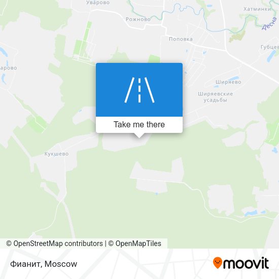 Фианит map