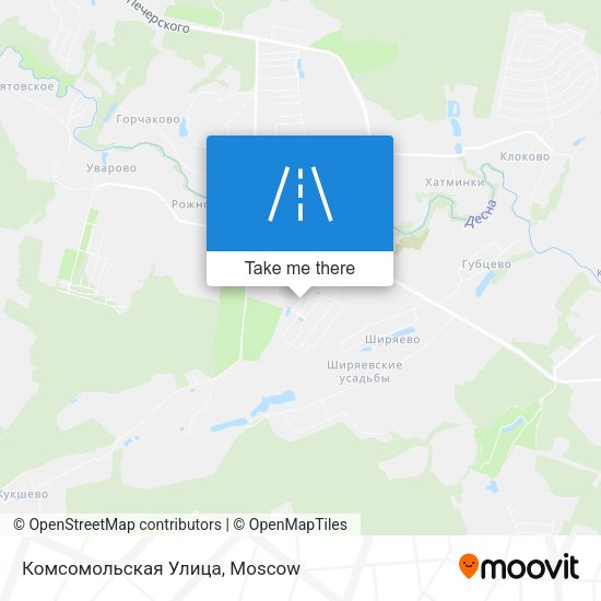 Комсомольская Улица map