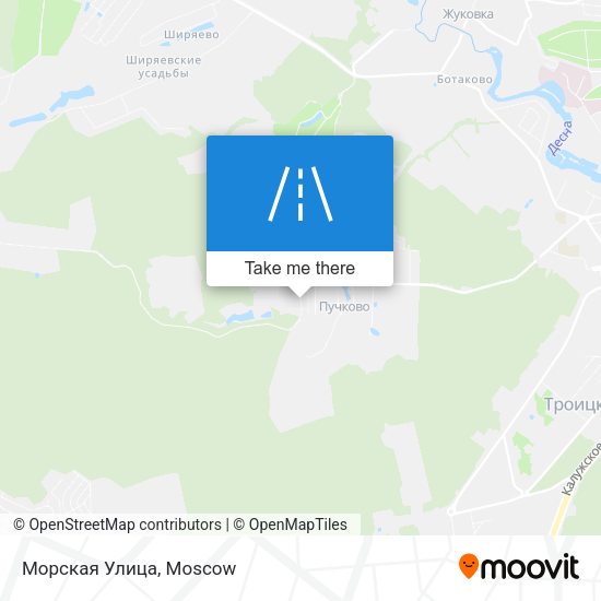 Морская Улица map