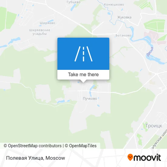 Полевая Улица map
