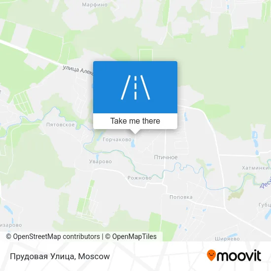 Прудовая Улица map