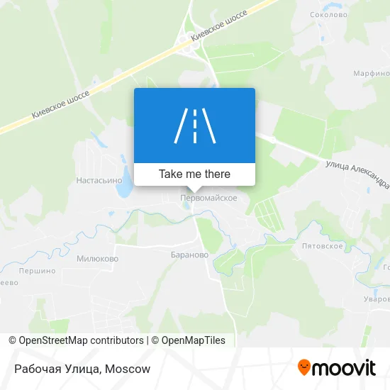 Рабочая Улица map