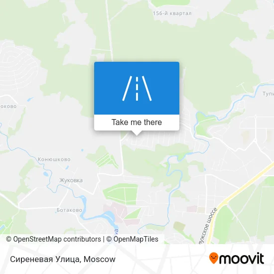 Сиреневая Улица map