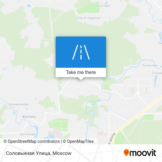 Соловьиная Улица map