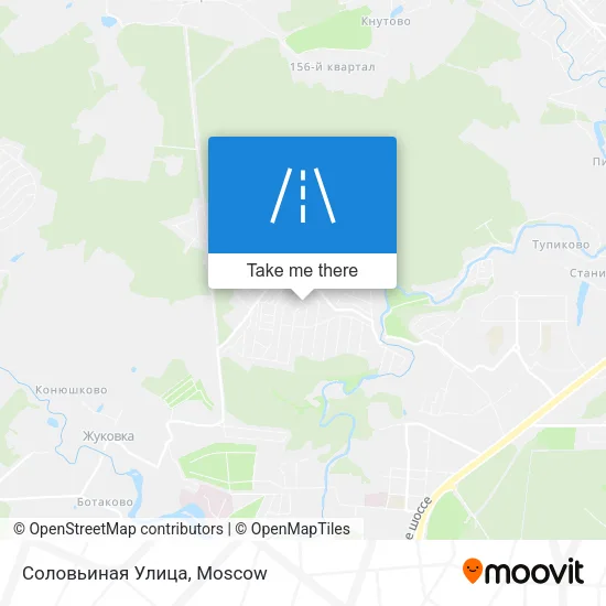 Соловьиная Улица map
