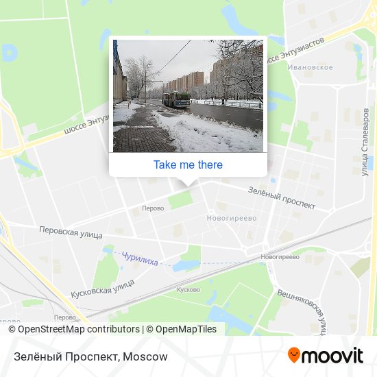 Зелёный Проспект map