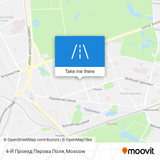 4-Й Проезд Перова Поля map