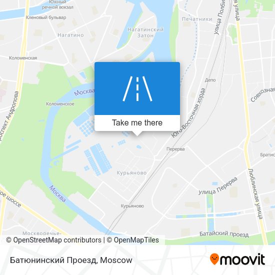 Батюнинский Проезд map