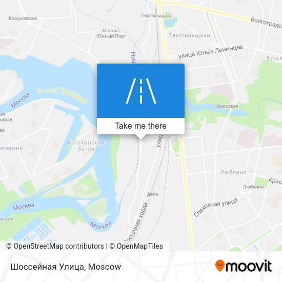 Шоссейная Улица map