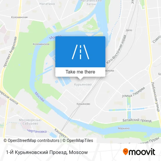 1-Й Курьяновский Проезд map