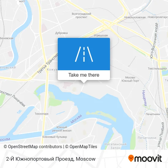 2-Й Южнопортовый Проезд map