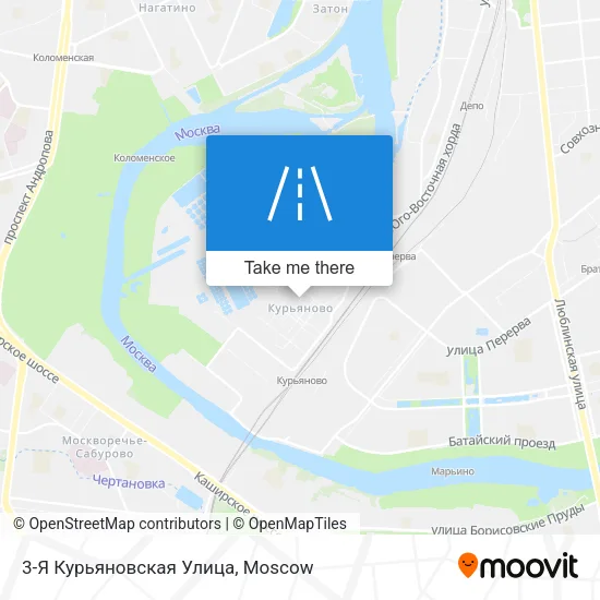 3-Я Курьяновская Улица map