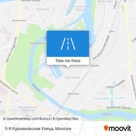 5-Я Курьяновская Улица map