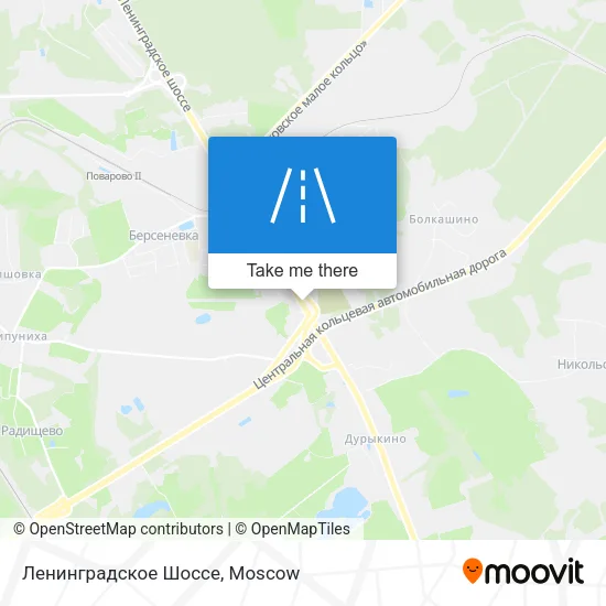 Ленинградское Шоссе map