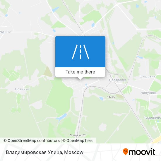 Владимировская Улица map