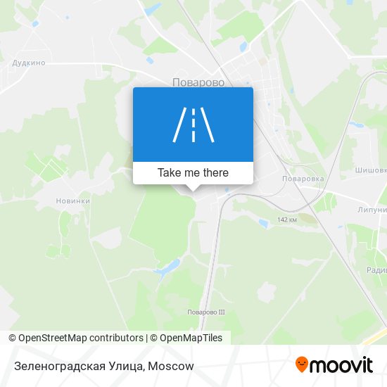 Зеленоградская Улица map