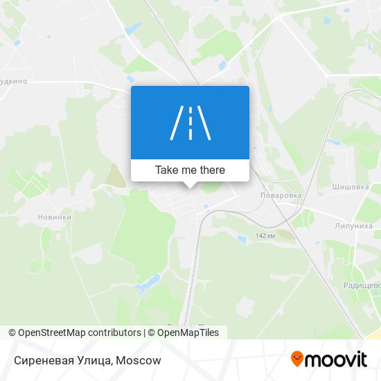 Сиреневая Улица map