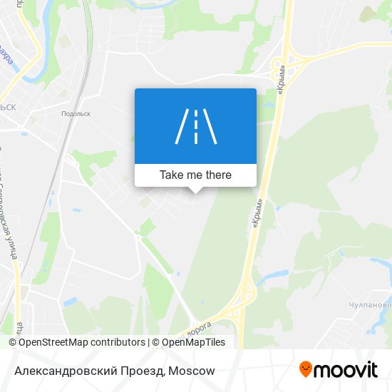 Александровский Проезд map