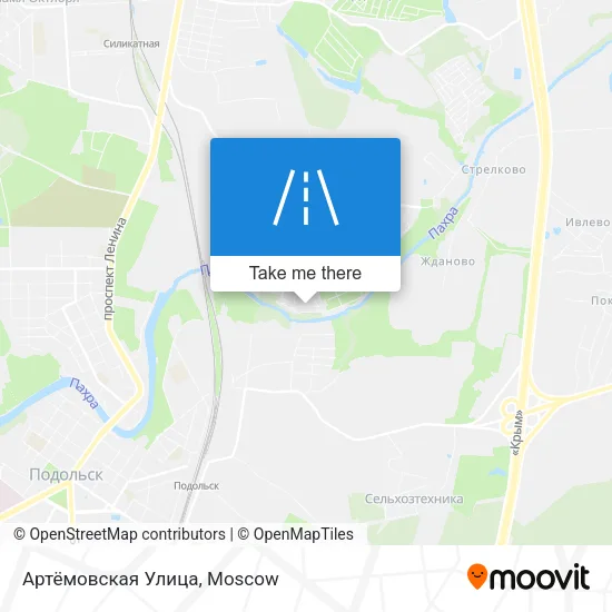 Артёмовская Улица map