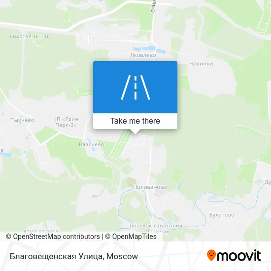 Благовещенская Улица map