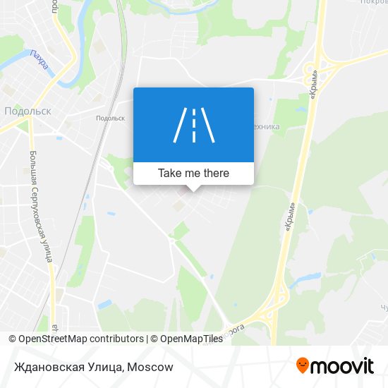 Ждановская Улица map