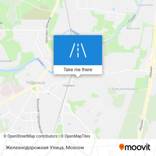 Железнодорожная Улица map