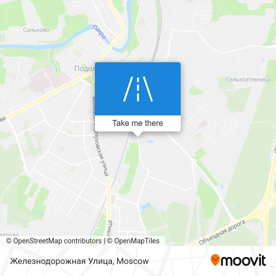 Железнодорожная Улица map