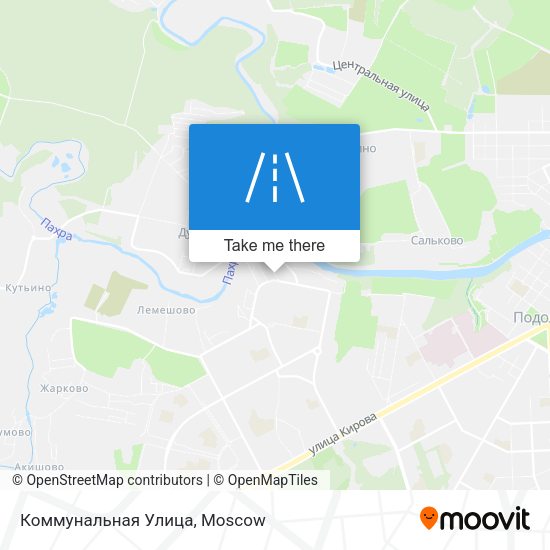 Коммунальная Улица map