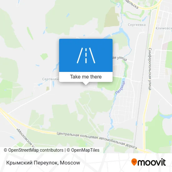 Крымский Переулок map