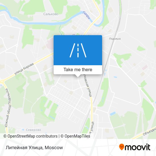 Литейная Улица map
