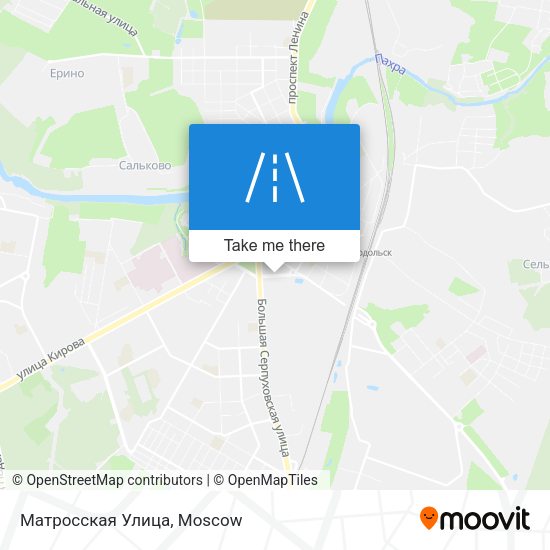 Матросская Улица map