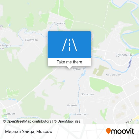 Мирная Улица map