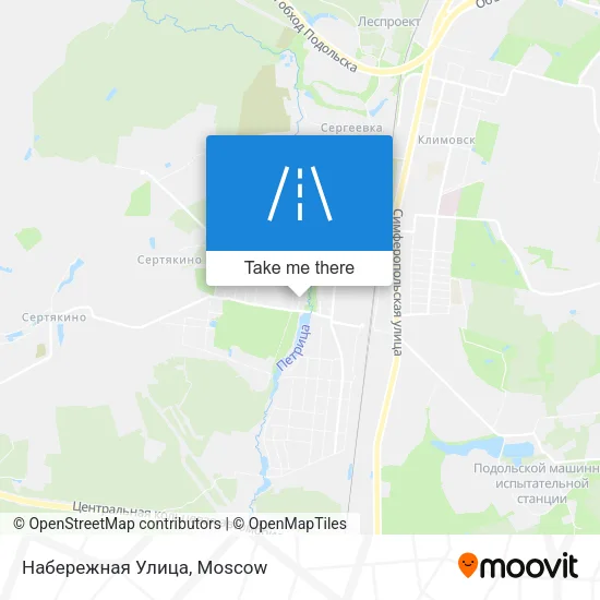Набережная Улица map